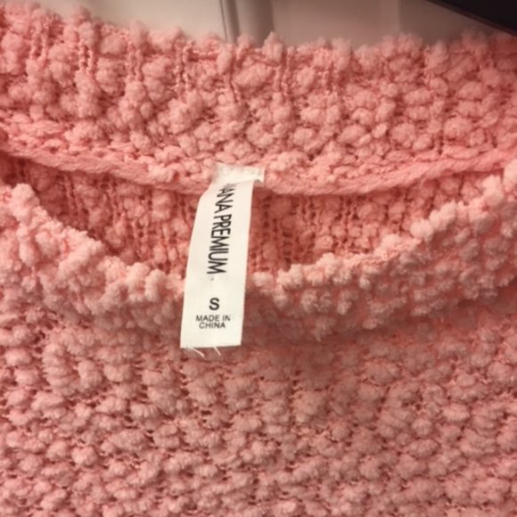Blush pink sweater - *SOLD* - Picture 2 of 3